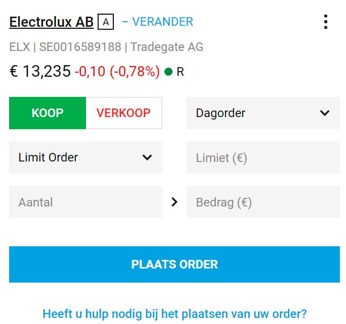 Buying Swedish stocks